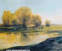 Ивы у пруда. 1872