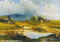 Сельский пейзаж. 1880-е